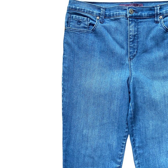 Gloria Vanderbilt Amanda Denim Jeans , Classic Blue Jeans , Women Denim Jeans - Picture 4 of 10